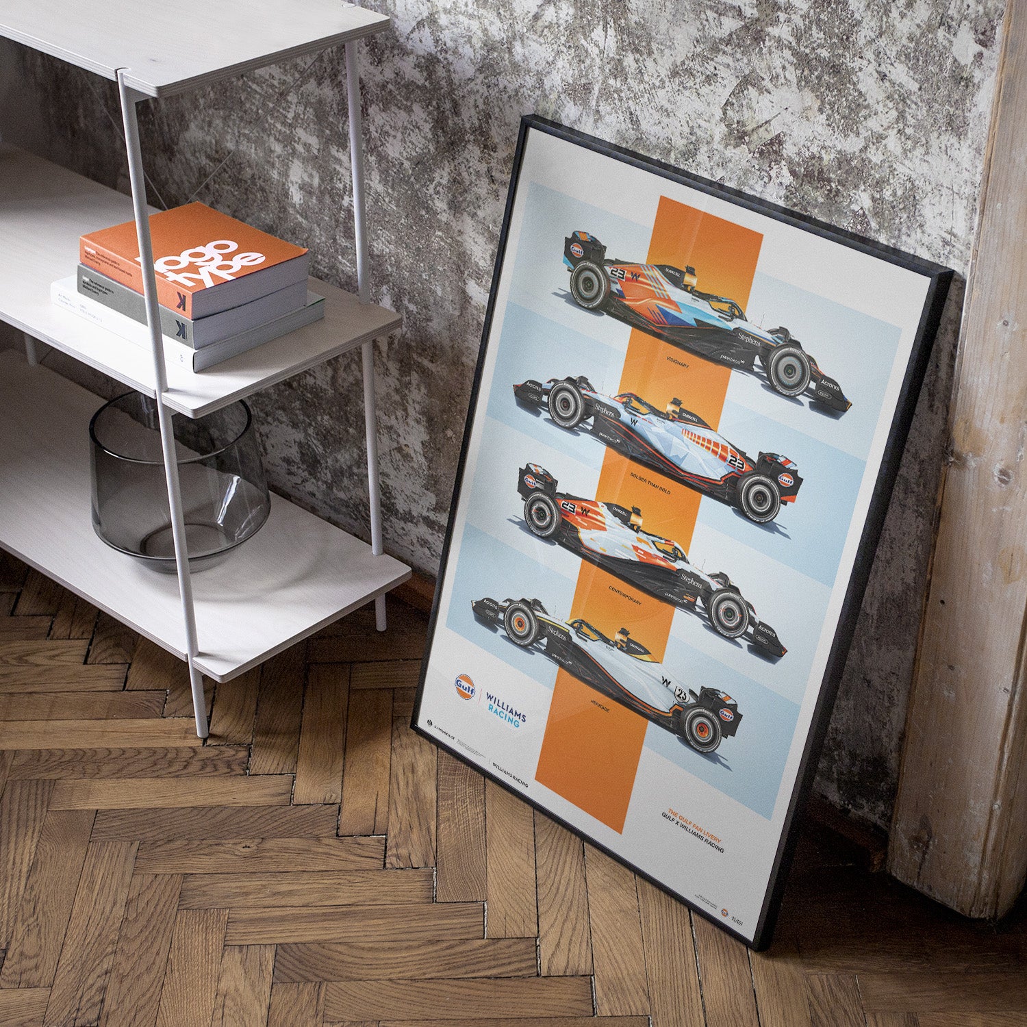 Gulf Fan Livery - 2023 | Large - Williams Racing - Fueler™ - PROD01004561 - fueler.store - Poster