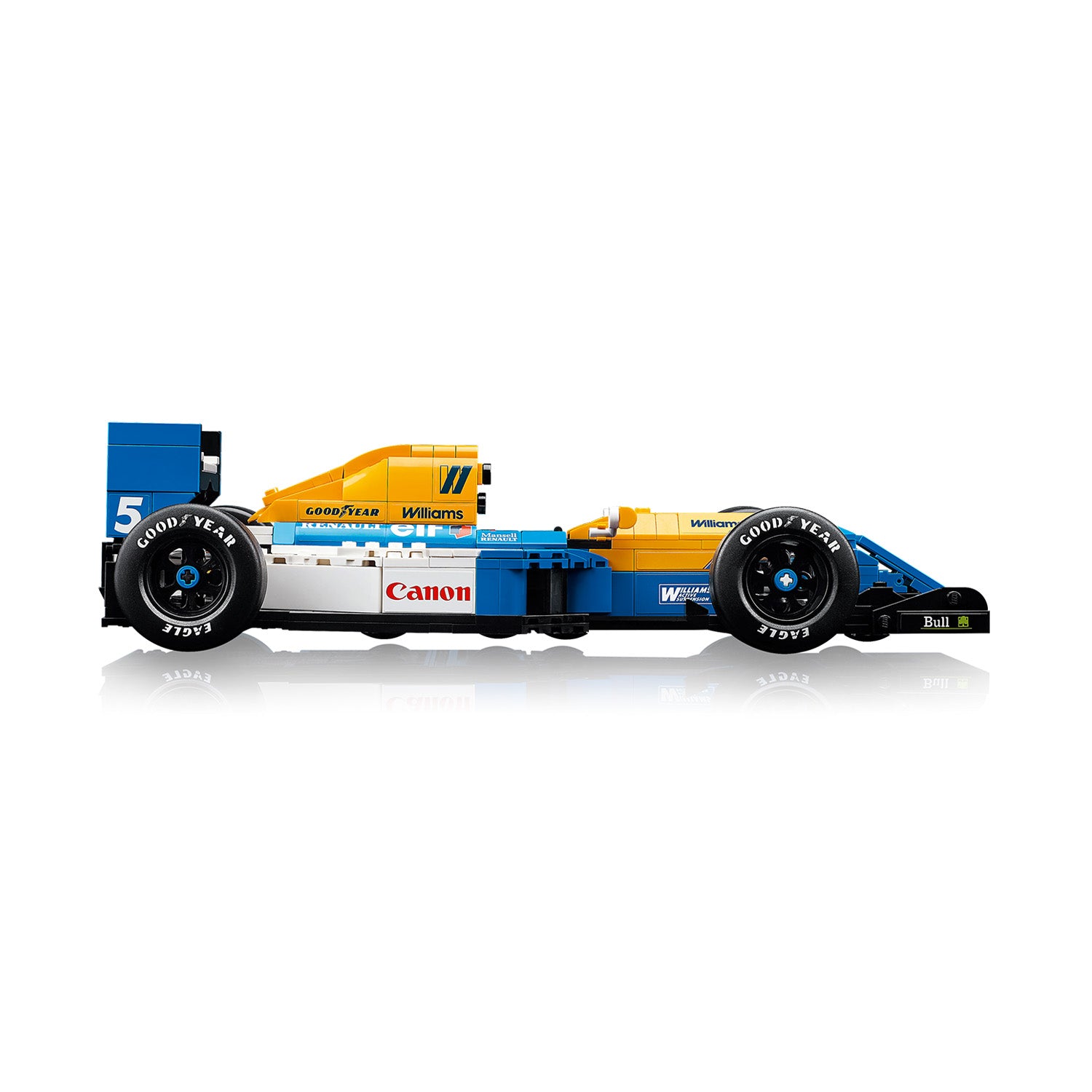Williams Racing - Williams F1 FW14B Nigel Mansell Lego Icons Car Model - Car Model - Fueler™ 