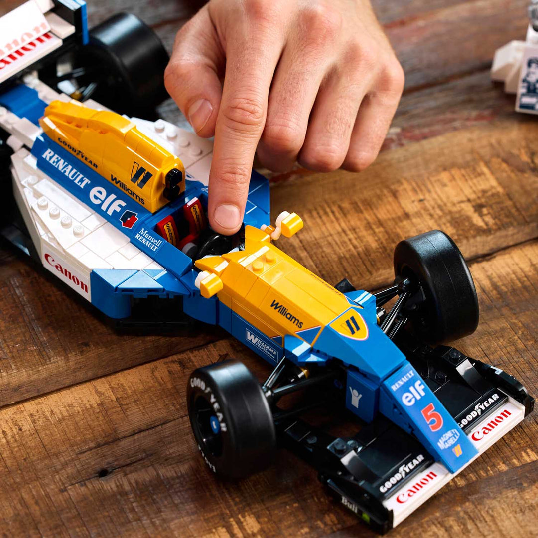Williams Racing - Williams F1 FW14B Nigel Mansell Lego Icons Car Model - Car Model - Fueler™ 