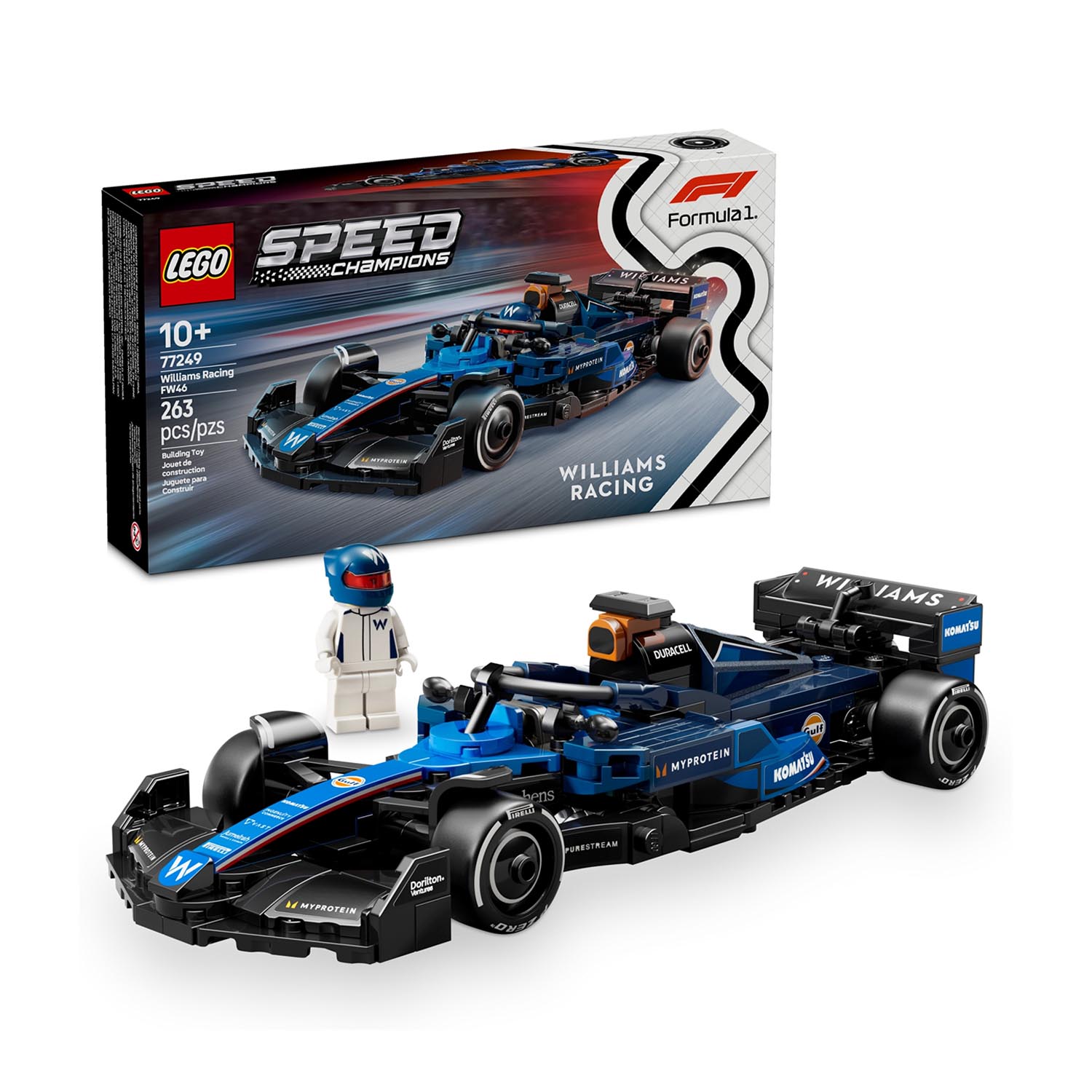 Williams Racing 2024 1:25 Lego Car Model – Fueler