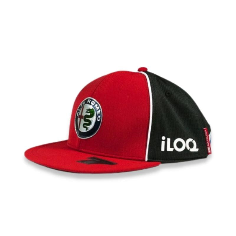 Kimi Räikkönen 2020 Flatbrim Cap - Alfa Romeo - Fueler™ - ARRRTCCPKR10 - fueler.store - Cap