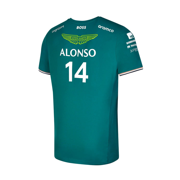 2023 Alonso Official Team T-Shirt - Aston Martin F1 - Fueler™ 