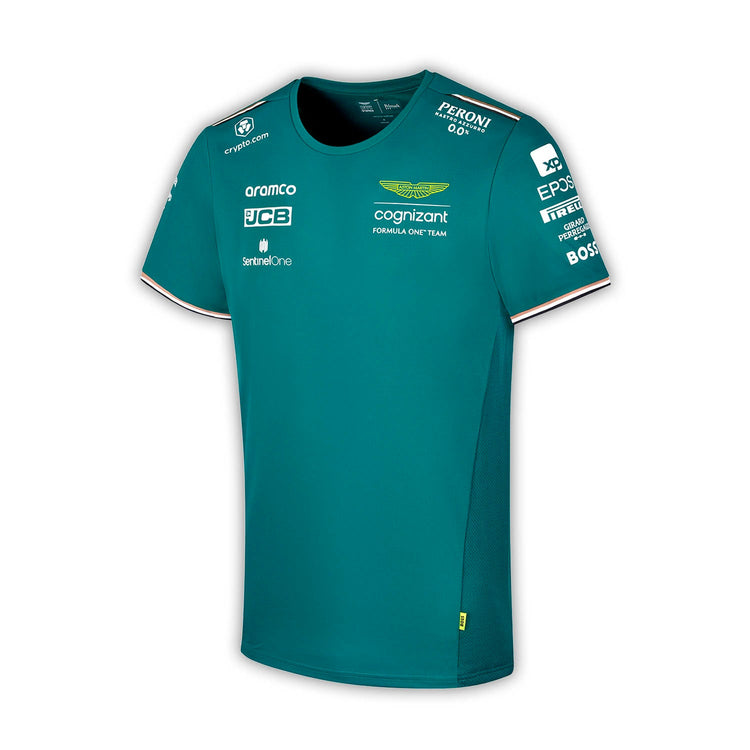 2023 Official Team T-Shirt - Aston Martin F1 - Fueler store