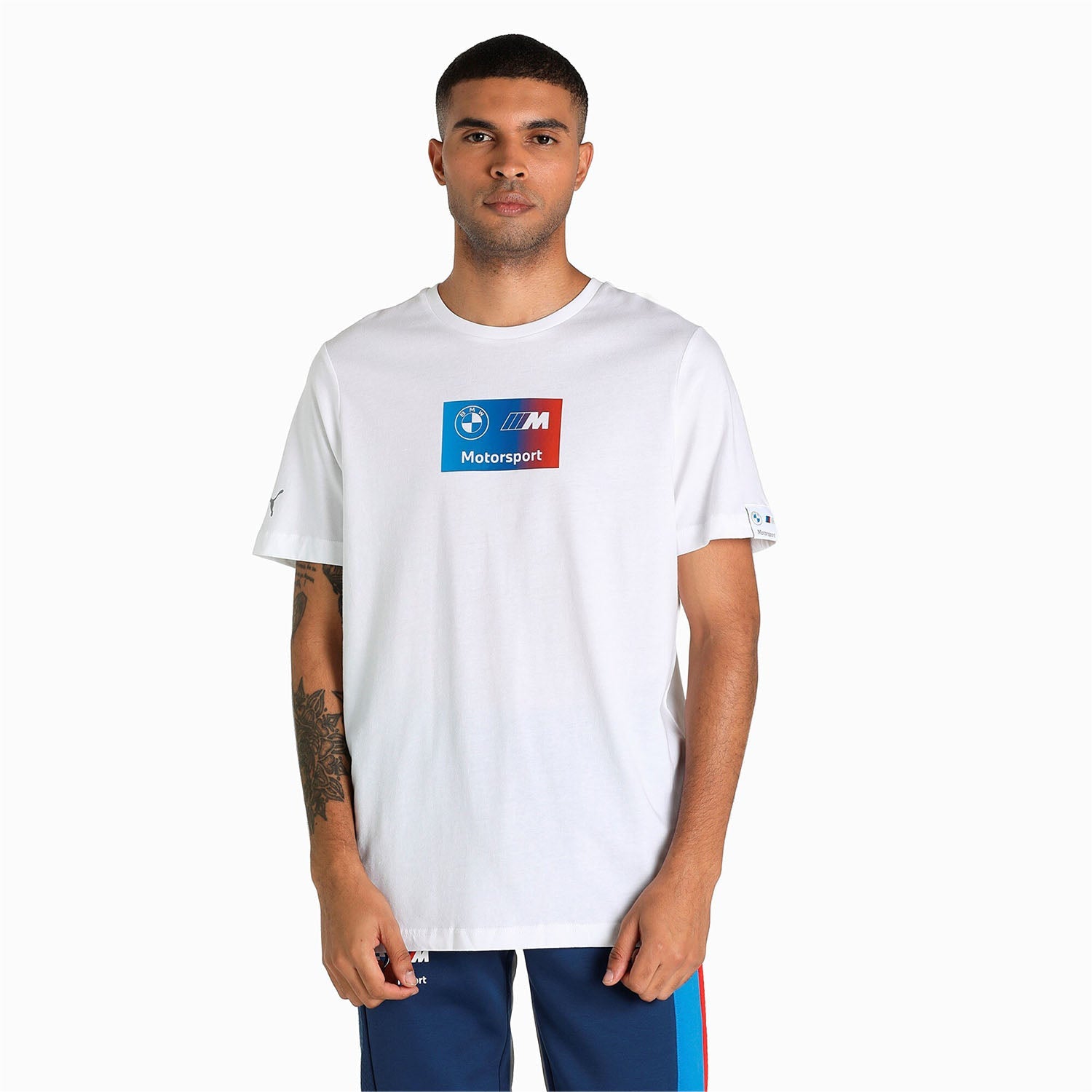 MMS Logo T-Shirt - BMW Motorsport - Fueler™ - 535884-02-S - fueler.store - T-Shirt