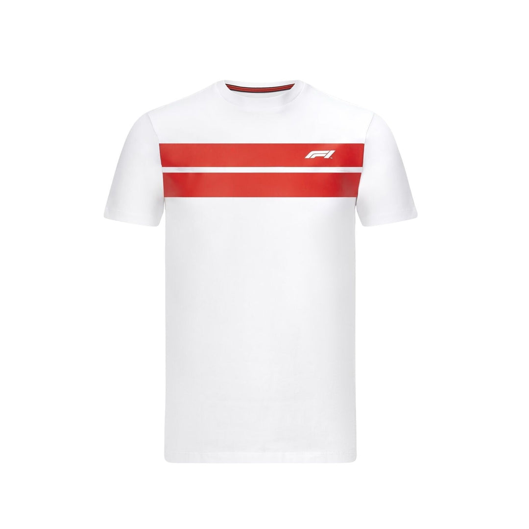 Chest Stripe T-Shirt - Formula 1 - Fueler™ - 324901032200215 - fueler.store - T-Shirt