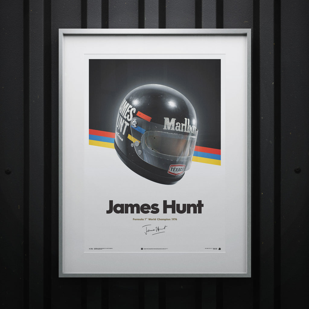 James Hunt Keyring 3D Helmet 1976