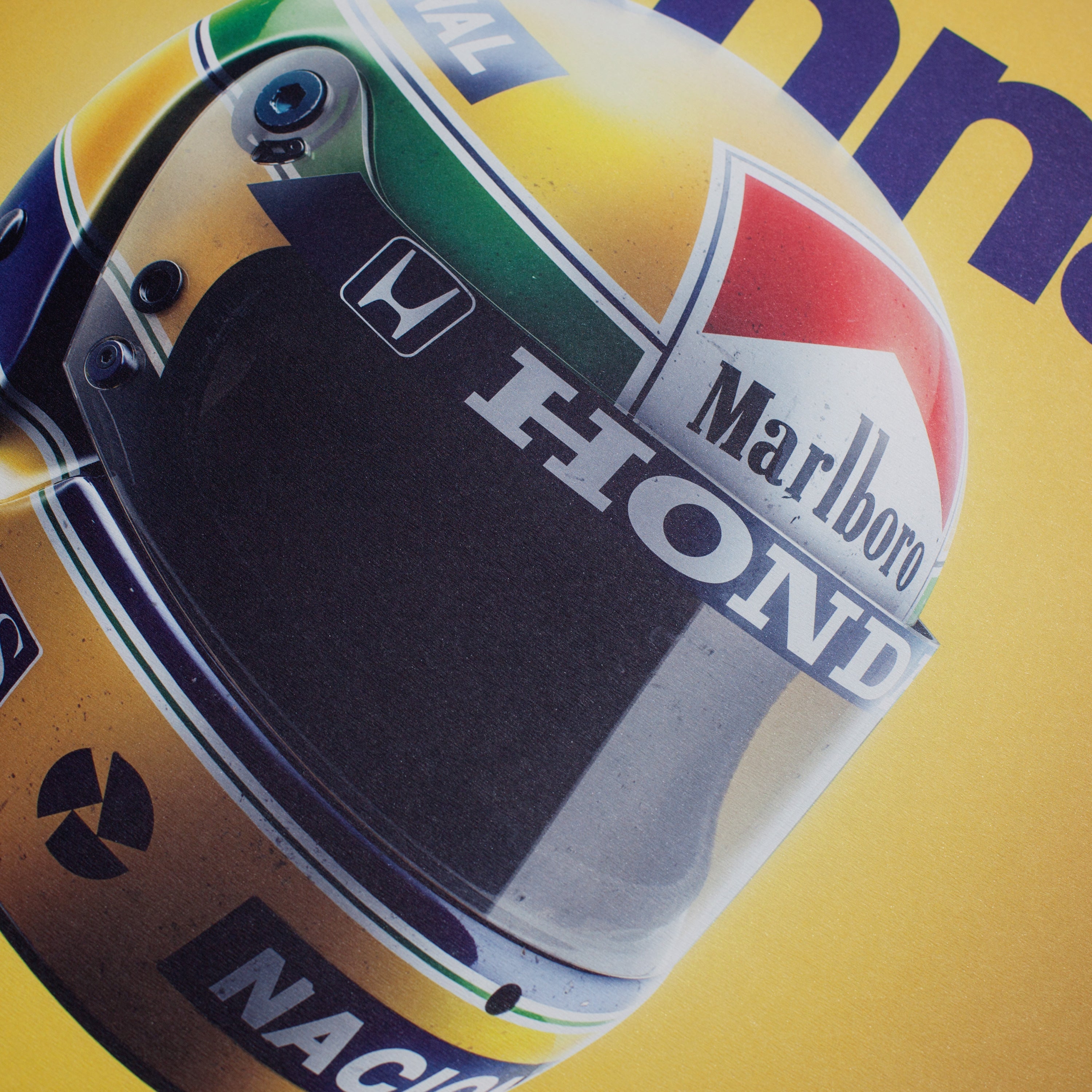 McLaren MP4/4 - Helmet - San Marino GP - 1988 Artwork - McLaren F1 - Fueler™ 