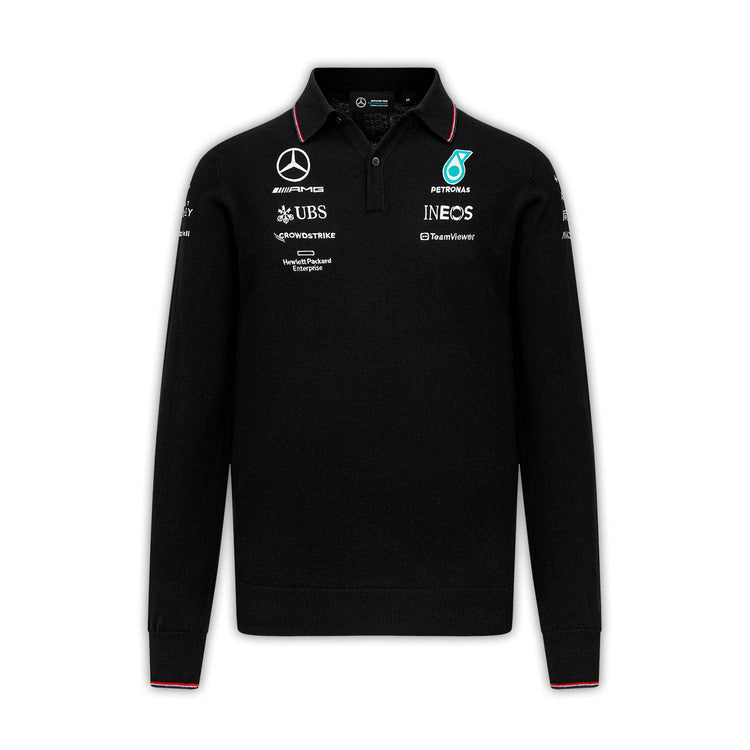 2023 Team Longsleeve Polo - Mercedes-AMG Petronas - Fueler store