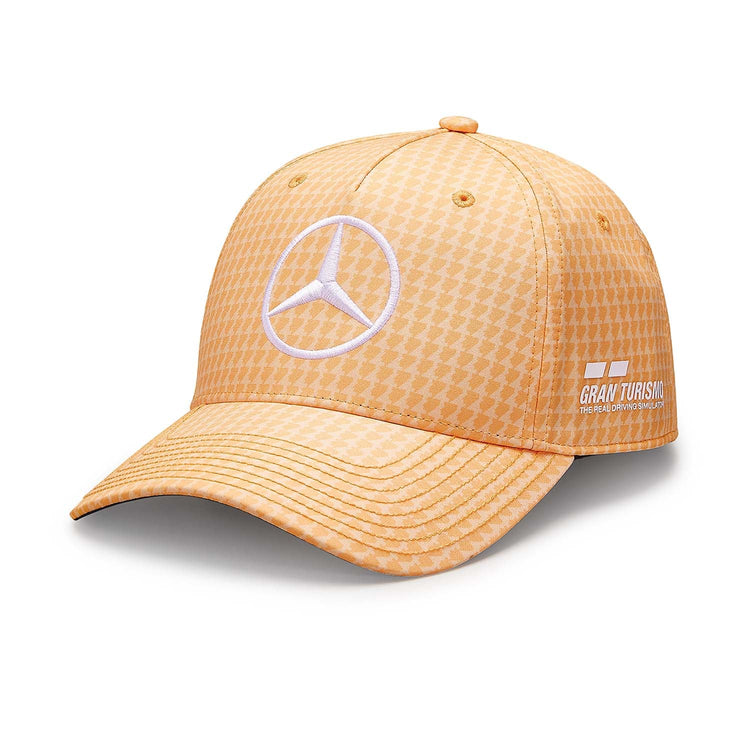 Lewis Hamilton 2023 Cap - Peach - Mercedes-AMG Petronas - Fueler™ - 701223402008000 - fueler.store - Cap