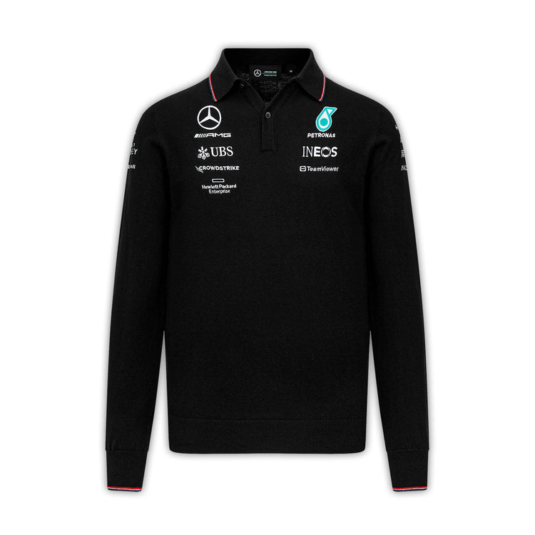 Team Longsleeve Polo - Mercedes-AMG Petronas - Fueler™ 