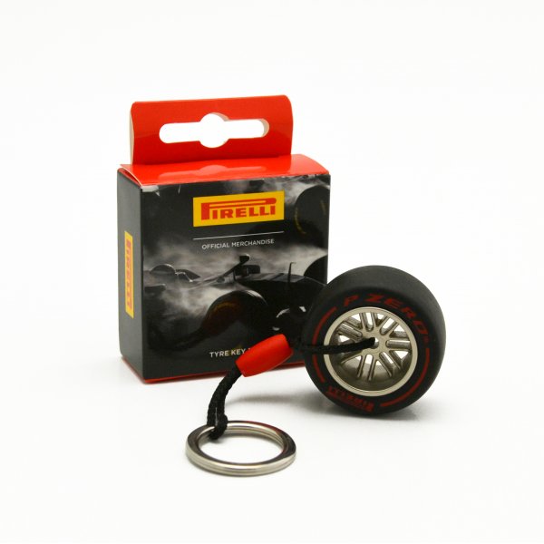 Pirelli - Pirelli Tyre Keyring 18' - Accessories & Gifts - Fueler™ 