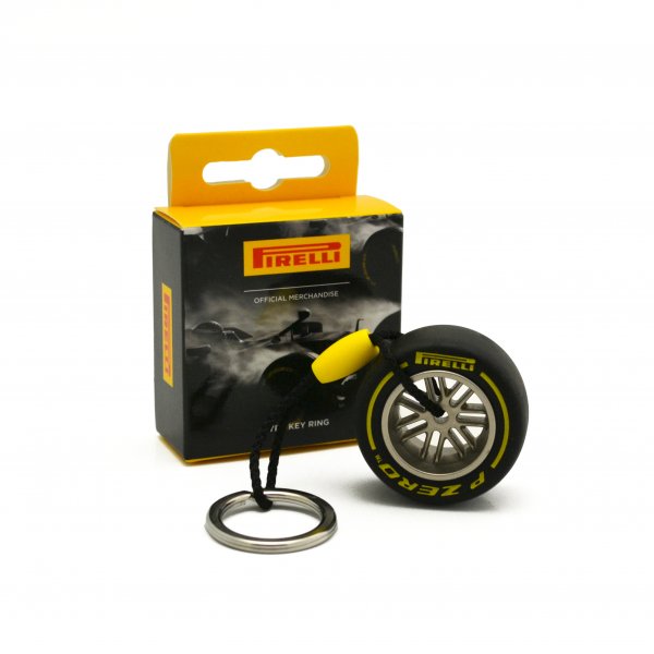 Pirelli - Pirelli Tyre Keyring 18' - Accessories & Gifts - Fueler™ 