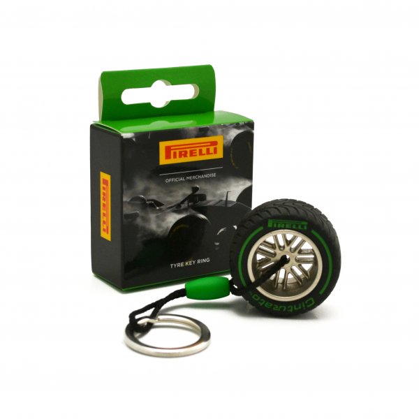 Pirelli - Pirelli Tyre Keyring 18' - Accessories & Gifts - Fueler™ 
