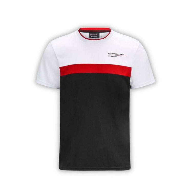 Fanwear Block T-Shirt - Porsche Motorsport - Fueler™ - 701210877001215 - fueler.store - T-Shirt