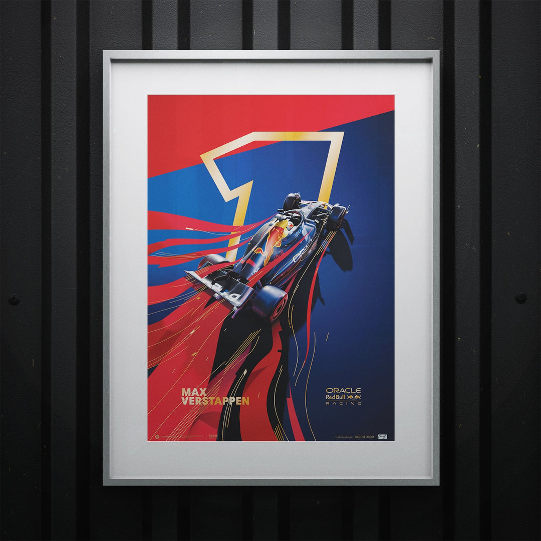 Max Verstappen - 2022 Artwork | Collector's Edition - Red Bull Racing - Fueler™ - PROD01003685 - fueler.store - Poster