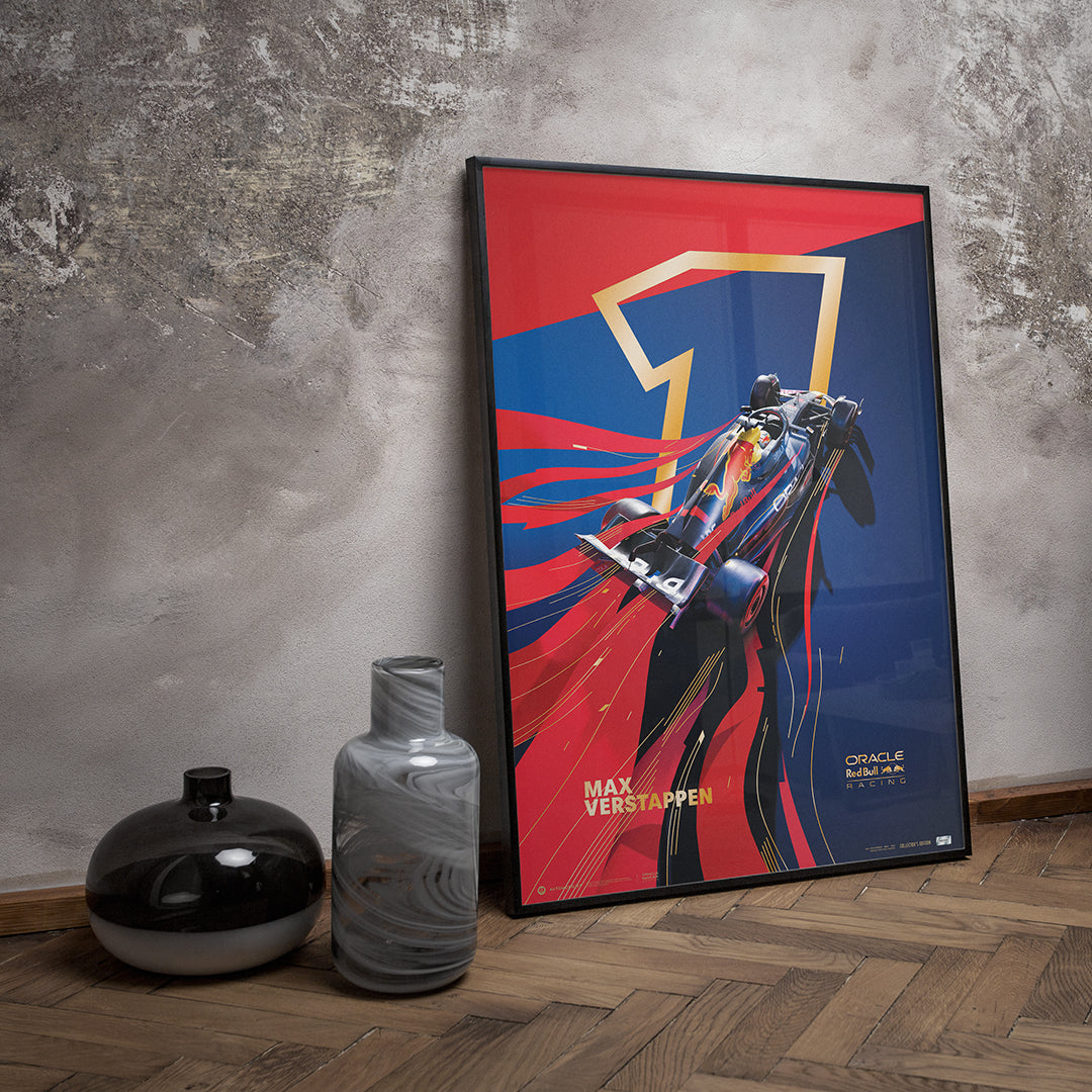 Max Verstappen - 2022 Artwork | Collector's Edition - Red Bull Racing - Fueler™ - PROD01003685 - fueler.store - Poster