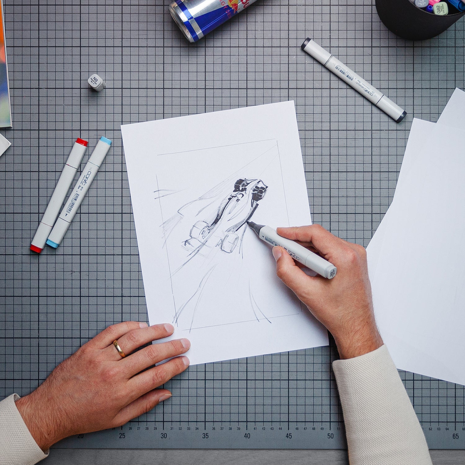 Max Verstappen - 2022 Artwork | Collector's Edition - Red Bull Racing - Fueler™ - PROD01003685 - fueler.store - Poster