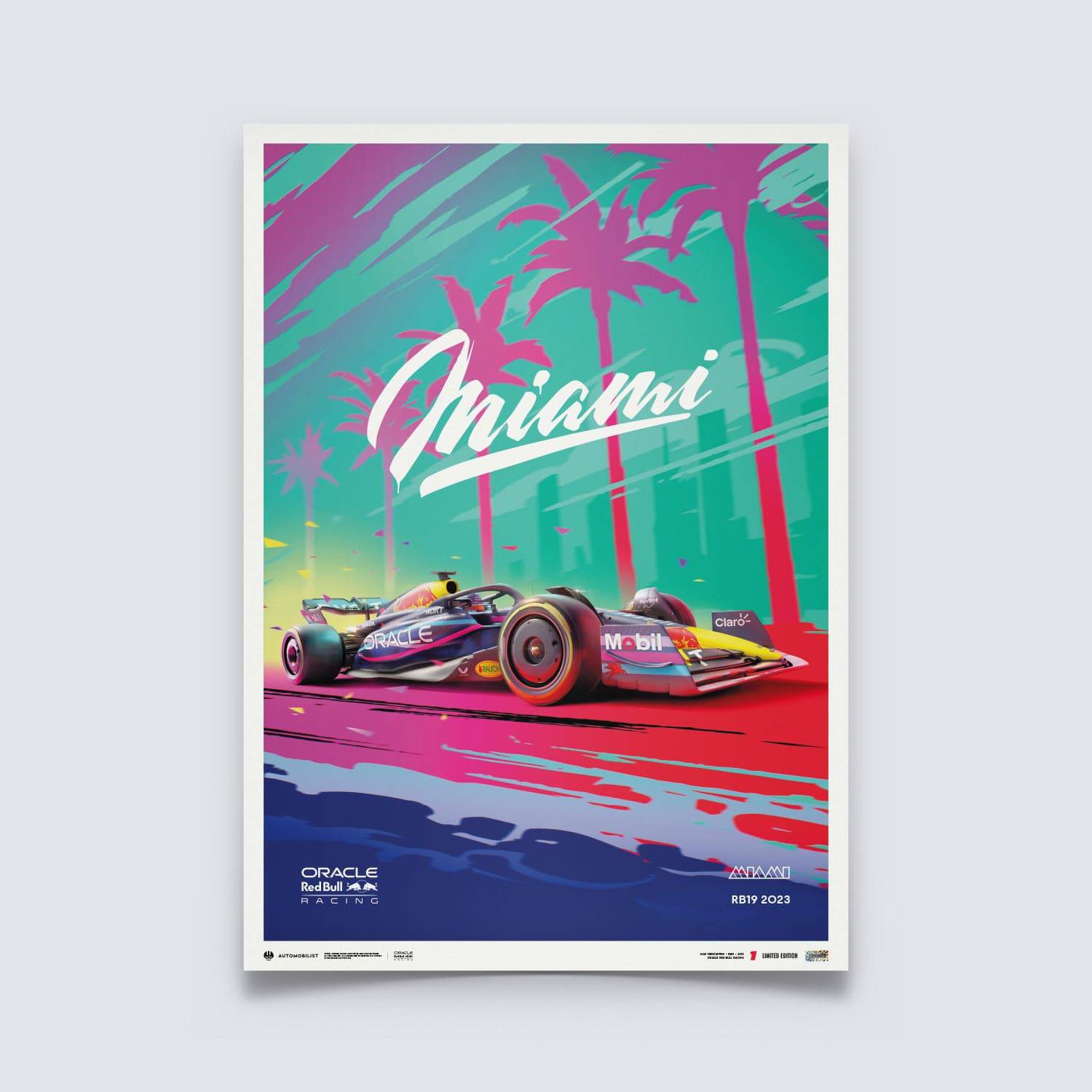 RBR Miami - 2023 | Edition of 500 - Red Bull Racing - Fueler store