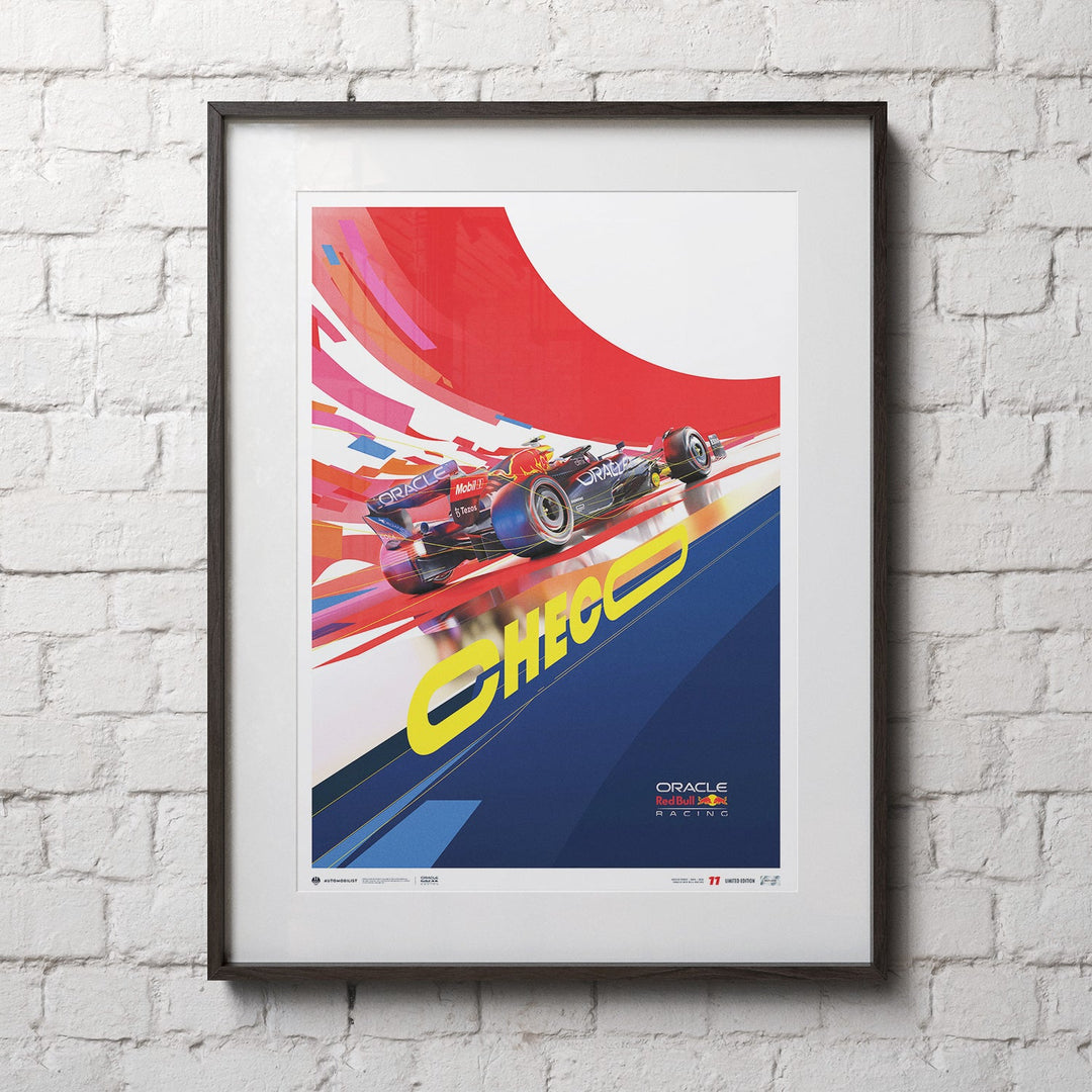 Sergio Pérez - 2022 Artwork | Limited Edition - Red Bull Racing - Fueler store